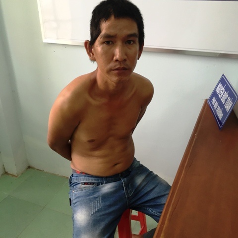 Hung thủ giết xe ôm, cướp tài sản bị bắt giữ. Ảnh Minh Anh