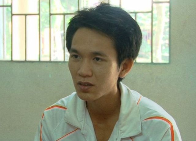 Chân dung nghi phạm tấn công các cô gái. Ảnh cơ quan công an cung cấp