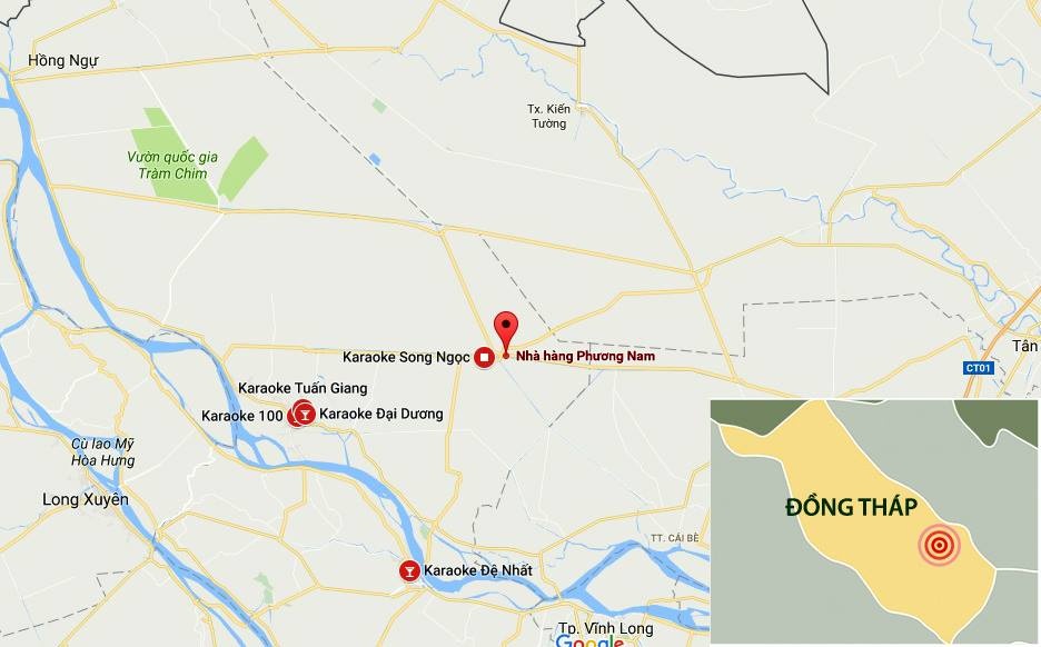 chay nha hang karaoke anh 2