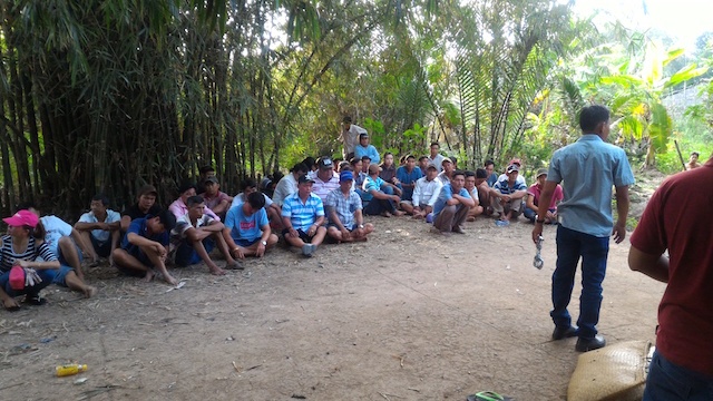 Canh sat pha truong ga lon o mien Tay trong mung 1 Tet hinh anh