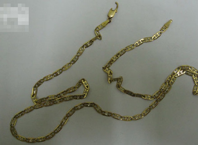 Khach mua dam roi cuop day chuyen bo chay hinh anh