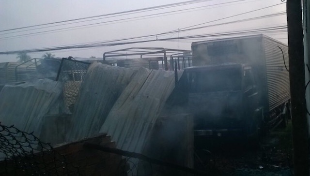 cháy lớn Bến Tre ảnh 2 chay lon Ben Tre anh 2