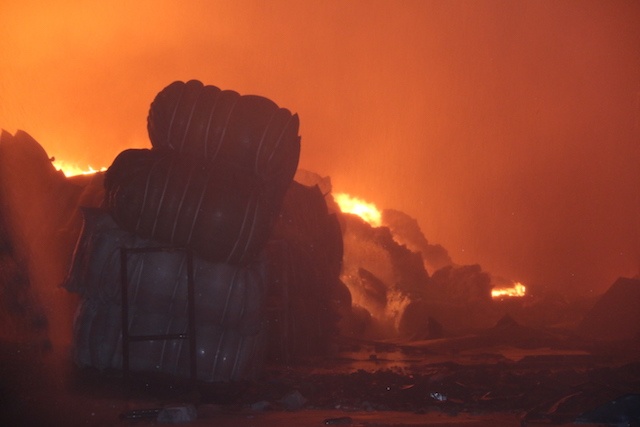 cháy công ty may ở Cần Thơ ảnh 1 chay cong ty may o Can Tho anh 1