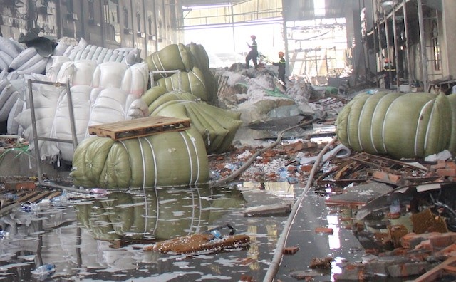 chay cong ty may anh 1