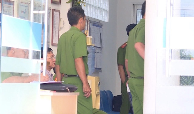 Cướp ngân hàng ở Vĩnh Long ảnh 1 Cuop ngan hang o Vinh Long anh 1