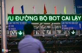 BOT Cai Lay thu phi tro lai trong thang 10, giam 30% gia ve hinh anh