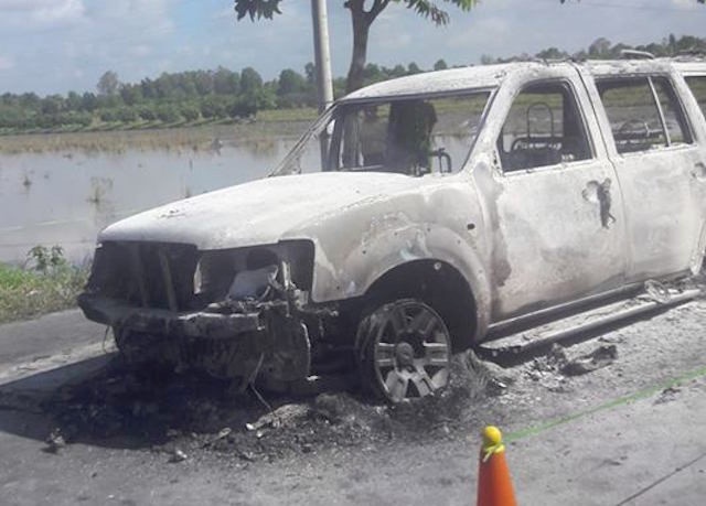 đốt xe Hậu Giang ảnh 1 dot xe Hau Giang anh 1