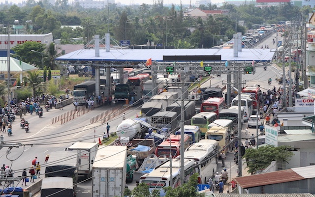 BOT Can Tho - Phung Hiep cam ket khong de xay ra ket xe hinh anh