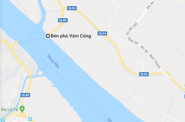 Bến phà Vàm Cống ảnh 3 Ben pha Vam Cong anh 3