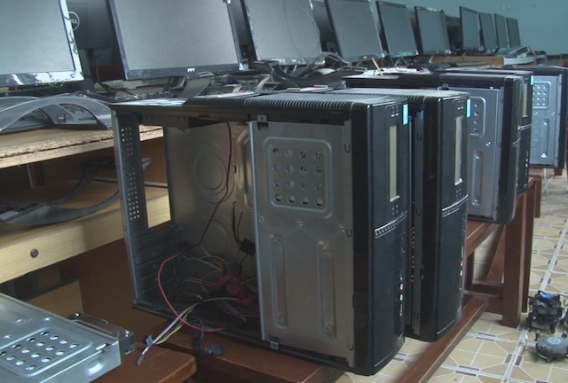 trộm vào trường học  ảnh 1 trom vao truong hoc anh 1
