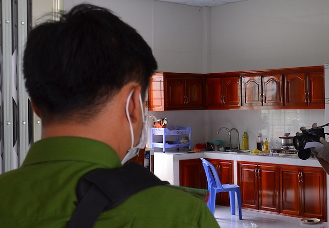 Xe SH bien mat khoi hien truong trong vu tieu thuong ban thit bi giet hinh anh