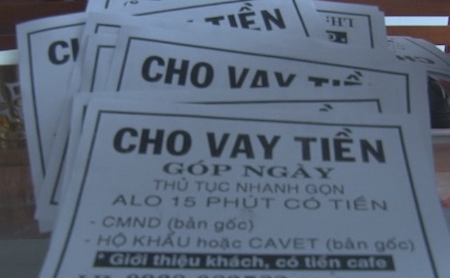 hoạt động tín dụng đen ảnh 1 hoat dong tin dung den anh 1