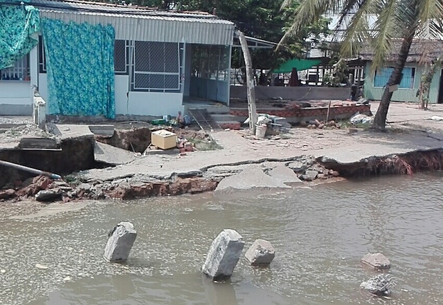 Sat lo bo ke dang thi cong, uy hiep nha dan hinh anh