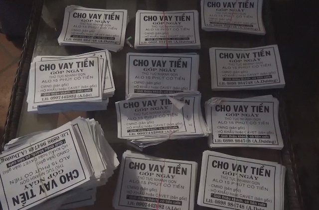 Bắt nhóm cho vay nặng lãi ảnh 2 Bat nhom cho vay nang lai anh 2