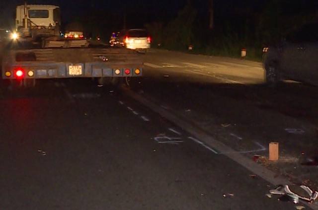 Nam thanh nien nga sang lan oto bi xe dau keo can tu vong hinh anh