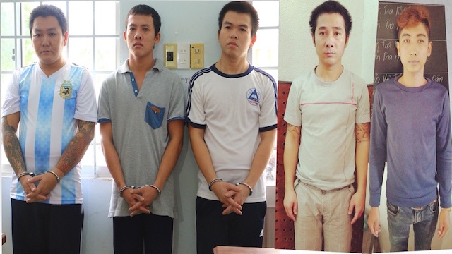 Bat 3 thanh nien gay ra 18 vu trom xe lien tinh hinh anh