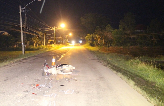 Truy tim tai xe xe tai tong chet chien si xuat ngu hinh anh