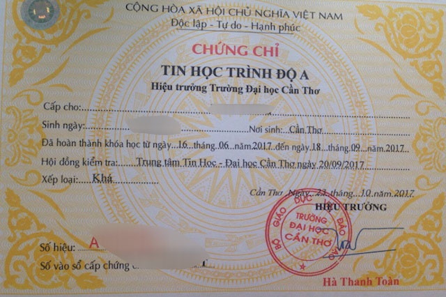 De nghi truy to nhom lam gia bang dai hoc, so do hinh anh