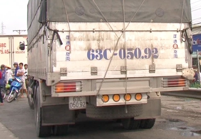 xe tải cán chết người ảnh 2 xe tai can chet nguoi anh 2