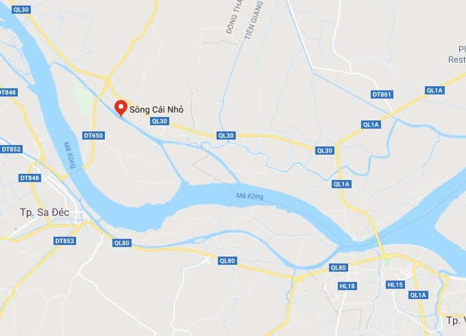 Tram thu phi cau song Cai Nho anh 1