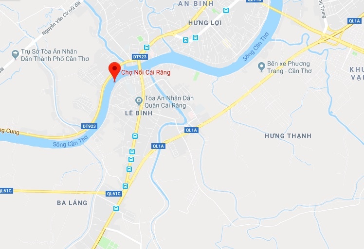 Cháy lớn ở Chợ nổi Cái Răng ảnh 3 Chay lon o Cho noi Cai Rang anh 3