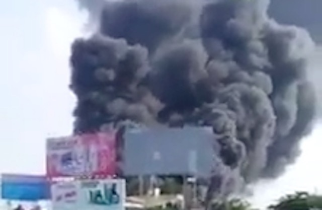 Cong an 2 tinh mien Tay dap dam chay o vua trai cay hinh anh