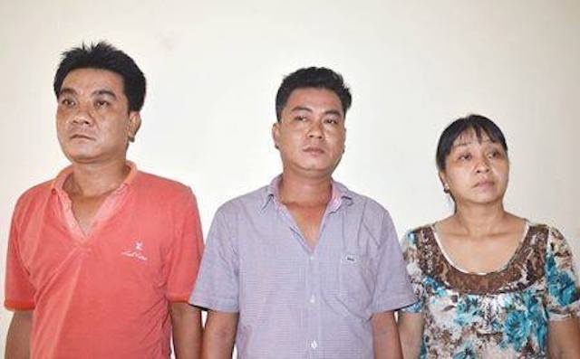 3 chi em ruot ru nhau to chuc duong day ghi de hinh anh