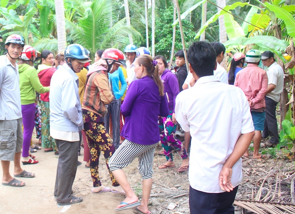 Hai phu nu bi giet ngoai chuong vit dem mung 4 Tet hinh anh