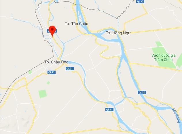 Cháy 10 căn nhà ở An Giang ảnh 2 Chay 10 can nha o An Giang anh 2