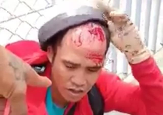 Nguoi dan vay bat ke cuop tiem vang giua trua o mien Tay hinh anh