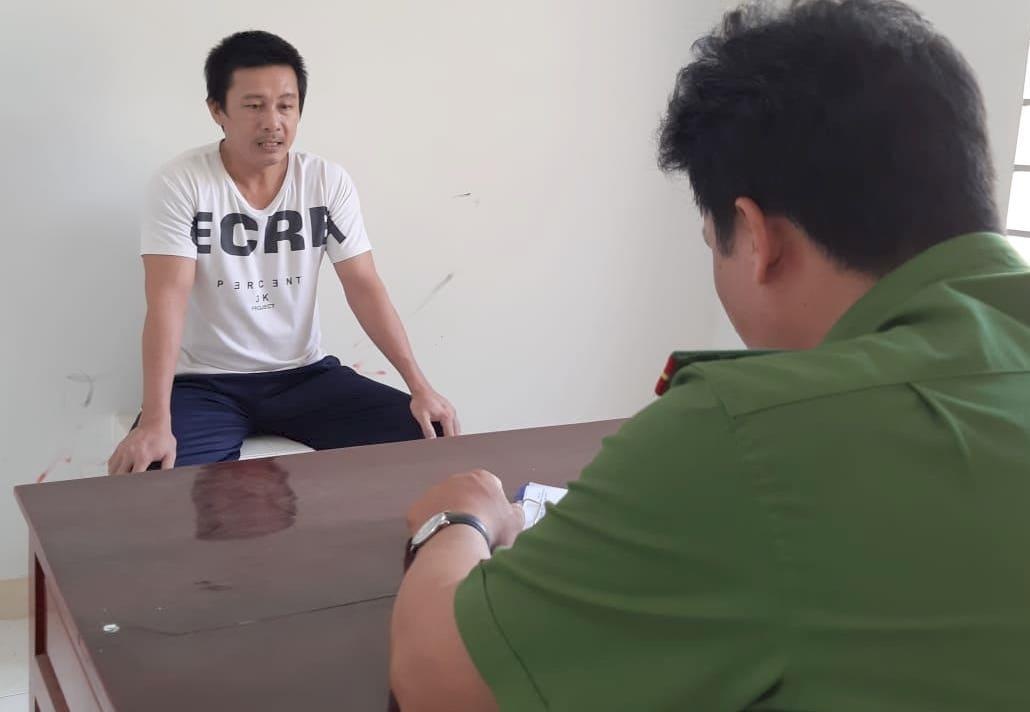 đánh trung uý công an ảnh 1 danh trung uy cong an anh 1