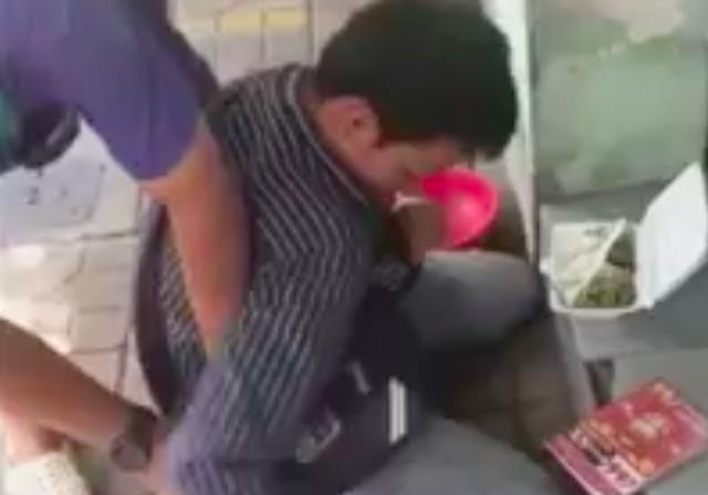 Nam thanh nien tat nguyen khong bi cuop ve so nhu clip phat hinh anh