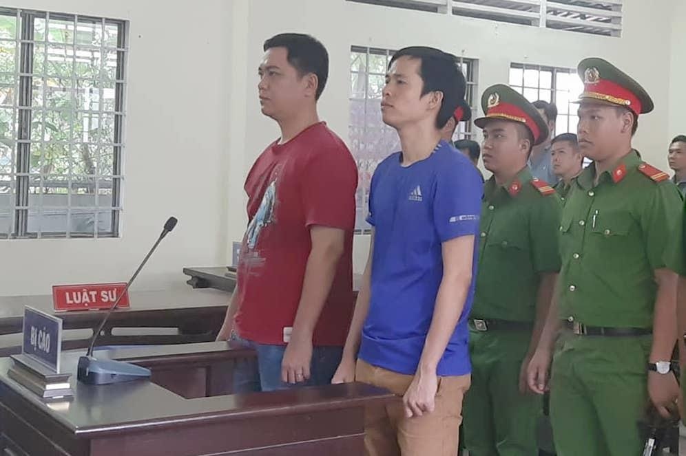Hai cựu công an đánh người lĩnh án ảnh 1 Hai cuu cong an danh nguoi linh an anh 1