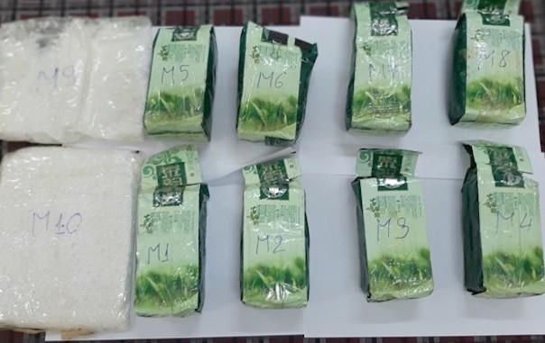 Khoi to 9X van chuyen thue 10 kg ma tuy hinh anh