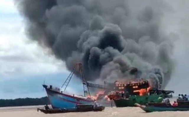 chay tau ca ben tre anh 1