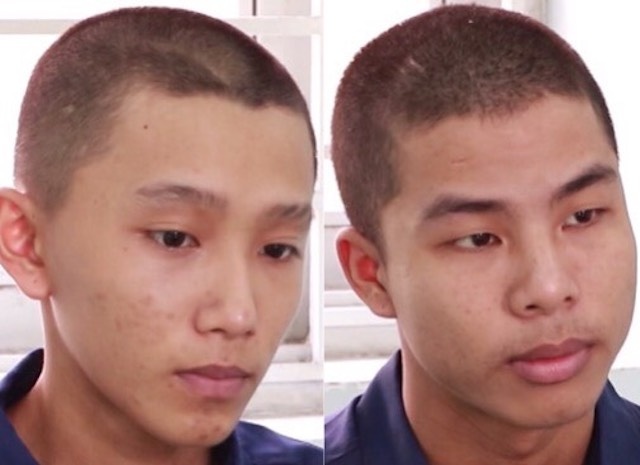 Hai thanh nien tang tru ma tuy cung dao kiem trong phong tro hinh anh