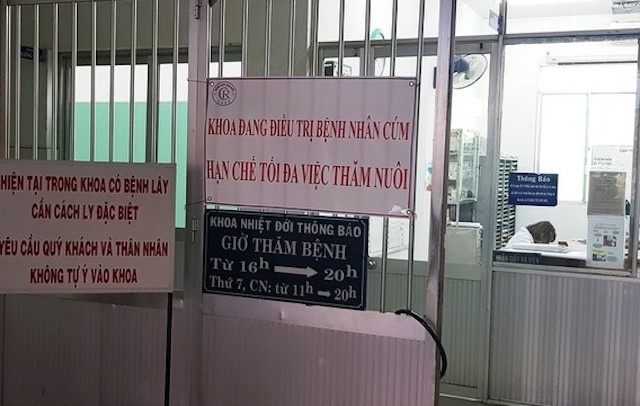 Hau Giang cach ly mot phu nu bi sot vua tro ve tu Trung Quoc hinh anh