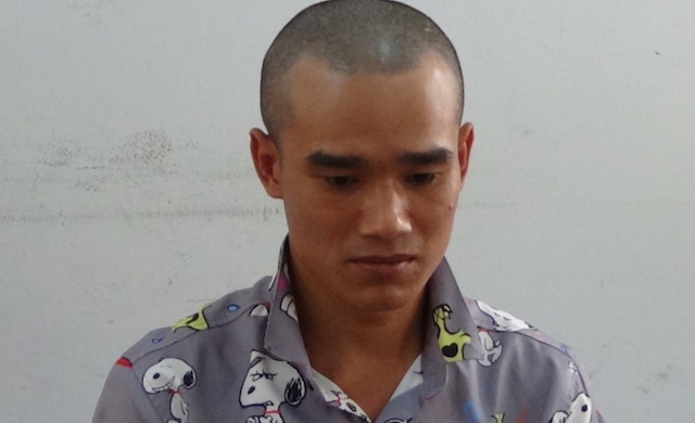 Canh sat tuan tra bat ke trom xe tay ga anh 1