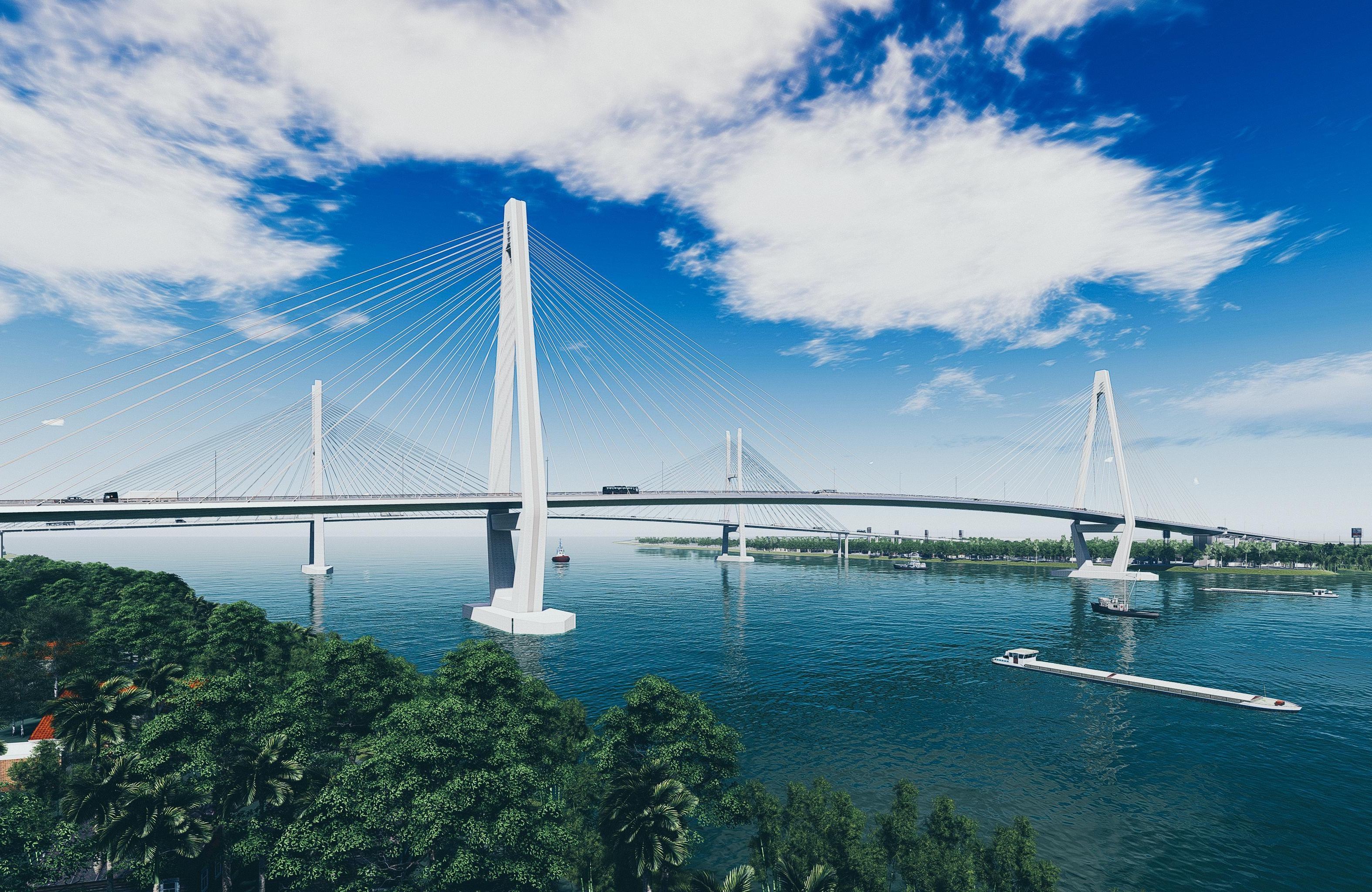 Bat dau thi cong cau My Thuan 2 tri gia hon 5.000 ty dong hinh anh