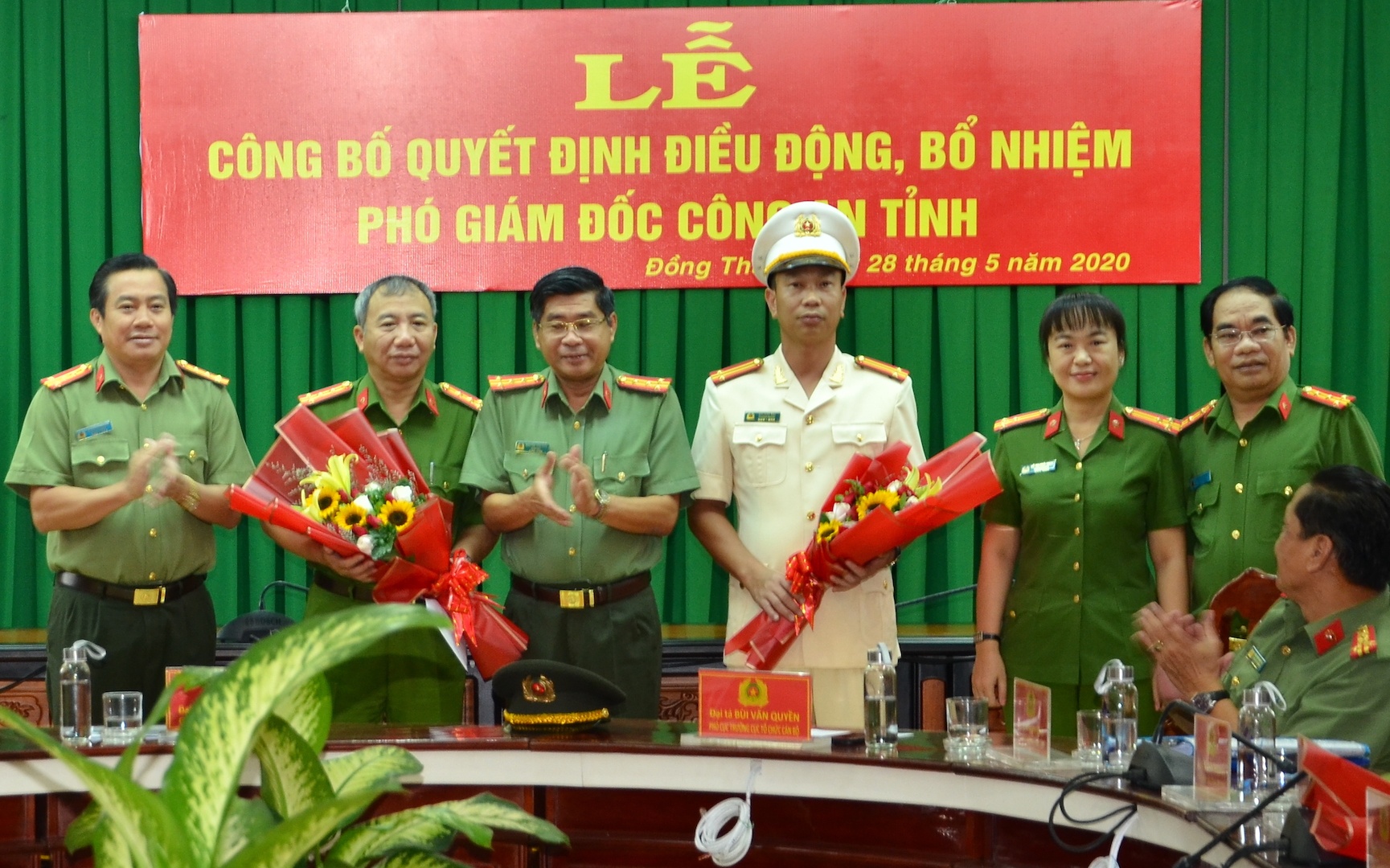 Trung ta Bui Duc Tai giu chuc vu Pho giam doc Cong an Dong Thap anh 2