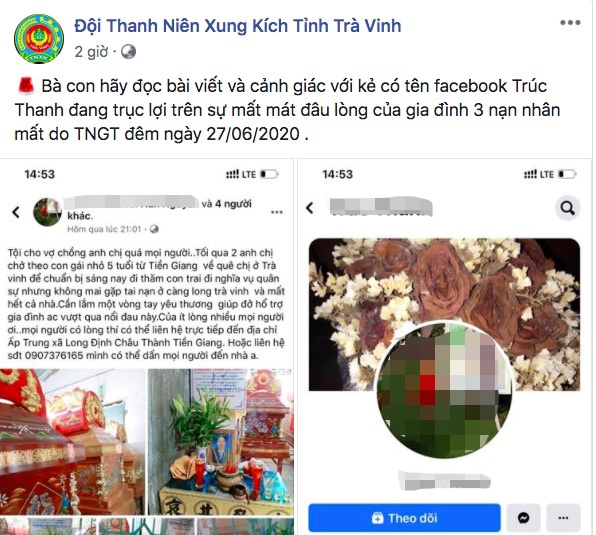 Vo chong,  con gai cung tu vong do tai nan giao thong anh 2