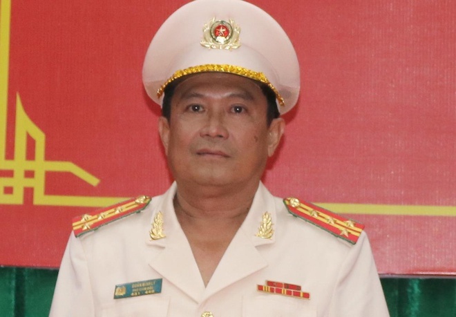 Dai ta Doan Minh Ly dac cu Bi thu Dang bo Cong an tinh Vinh Long hinh anh