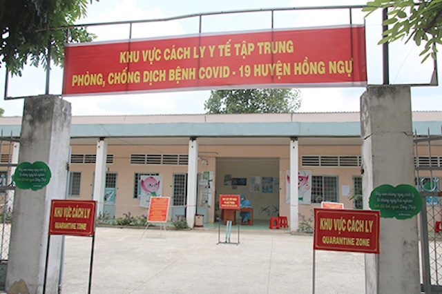 Truy tim nguoi nhap canh trai phep tron khoi khu cach ly hinh anh