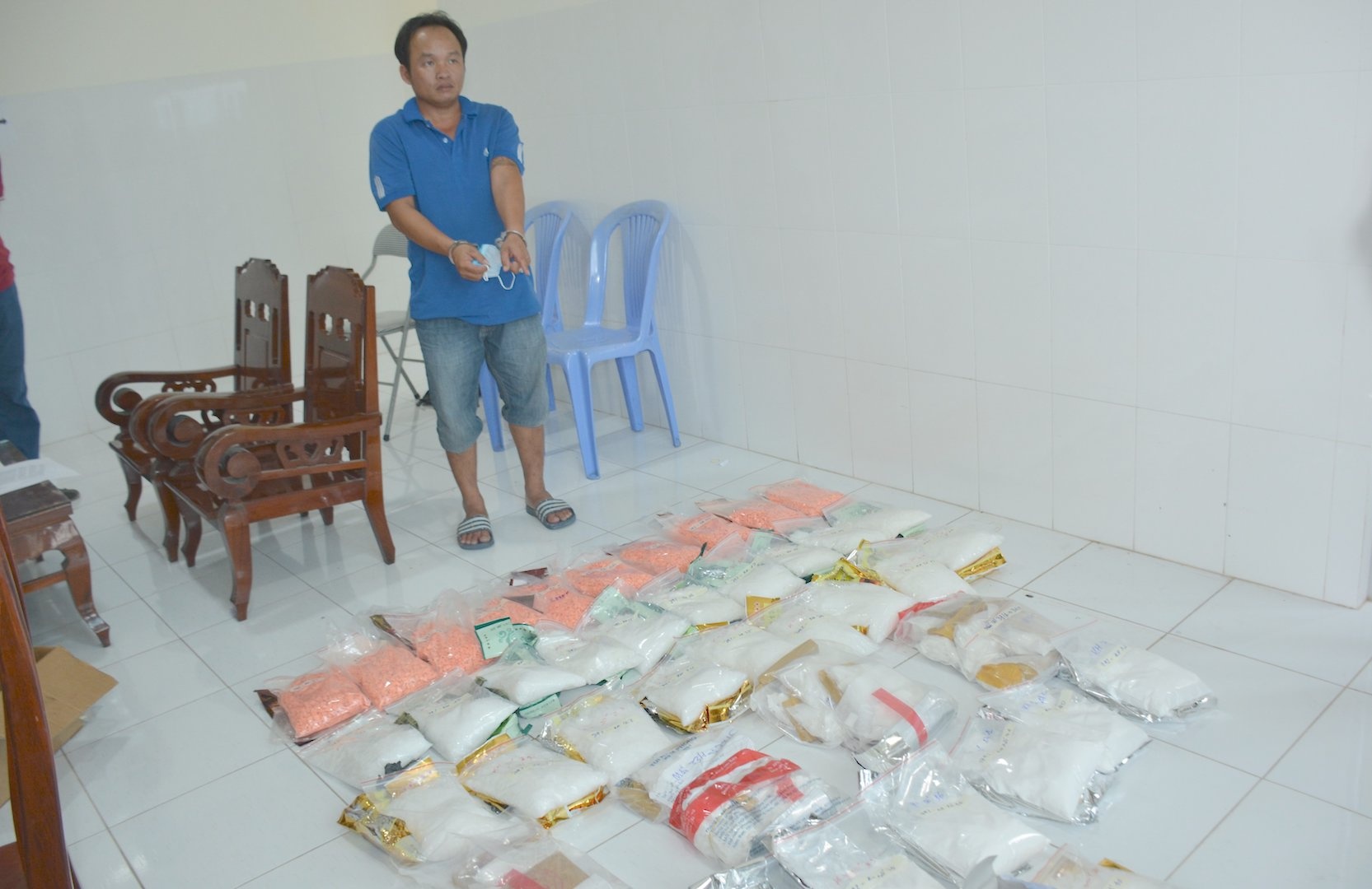Tài xế vận chuyển 45 kg ma túy ảnh 3 Tai xe van chuyen 45 kg ma tuy anh 3
