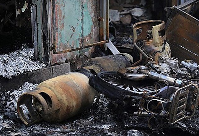 No khi gas, nam cong nhan tu vong hinh anh