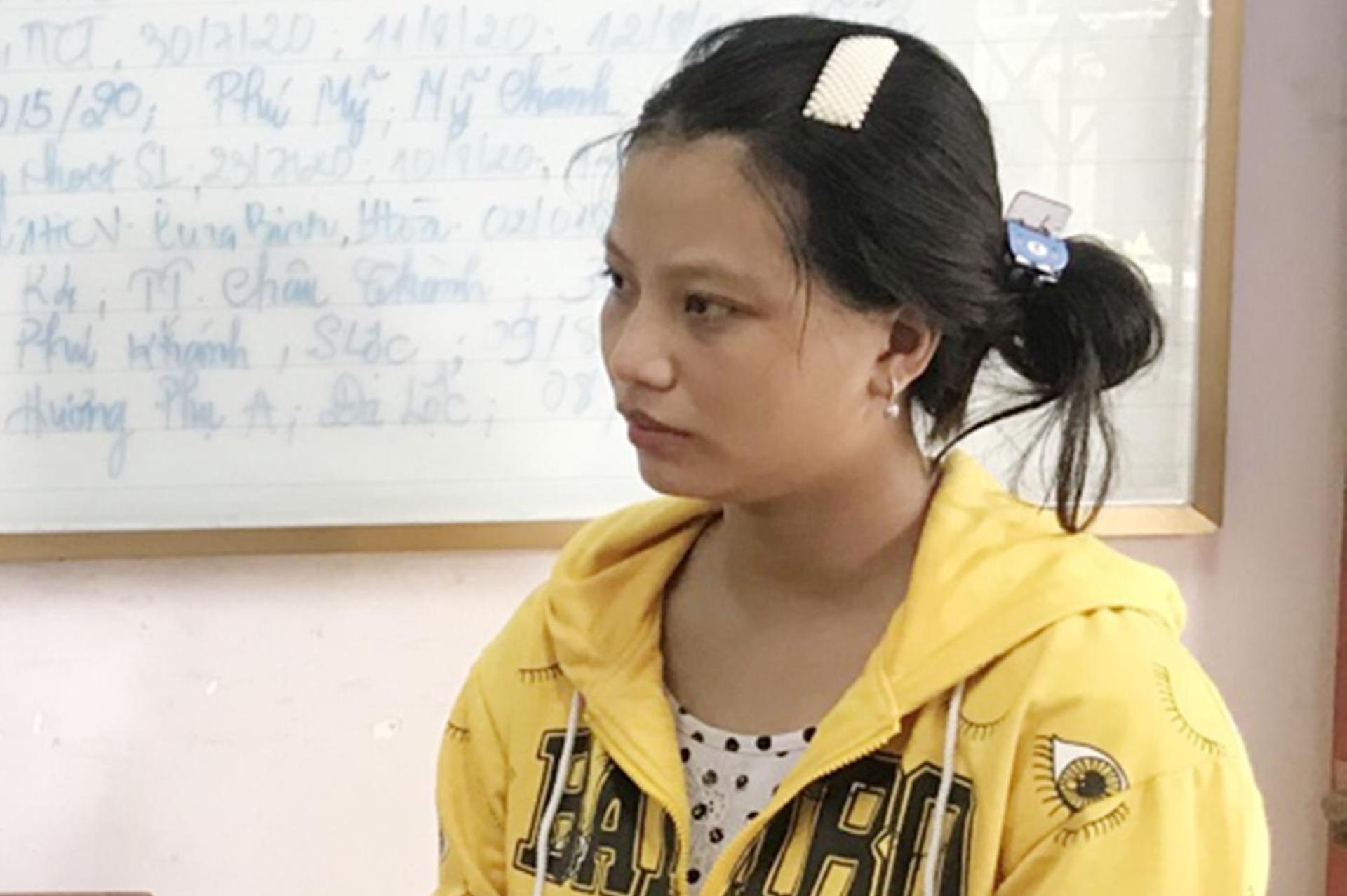 Cô gái hai lần gây án trộm cắp ảnh 1 Co gai hai lan gay an trom cap anh 1