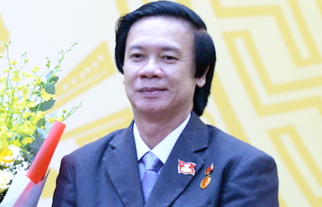 Ong Nguyen Van Danh tai dac cu Bi thu Tinh uy Tien Giang hinh anh