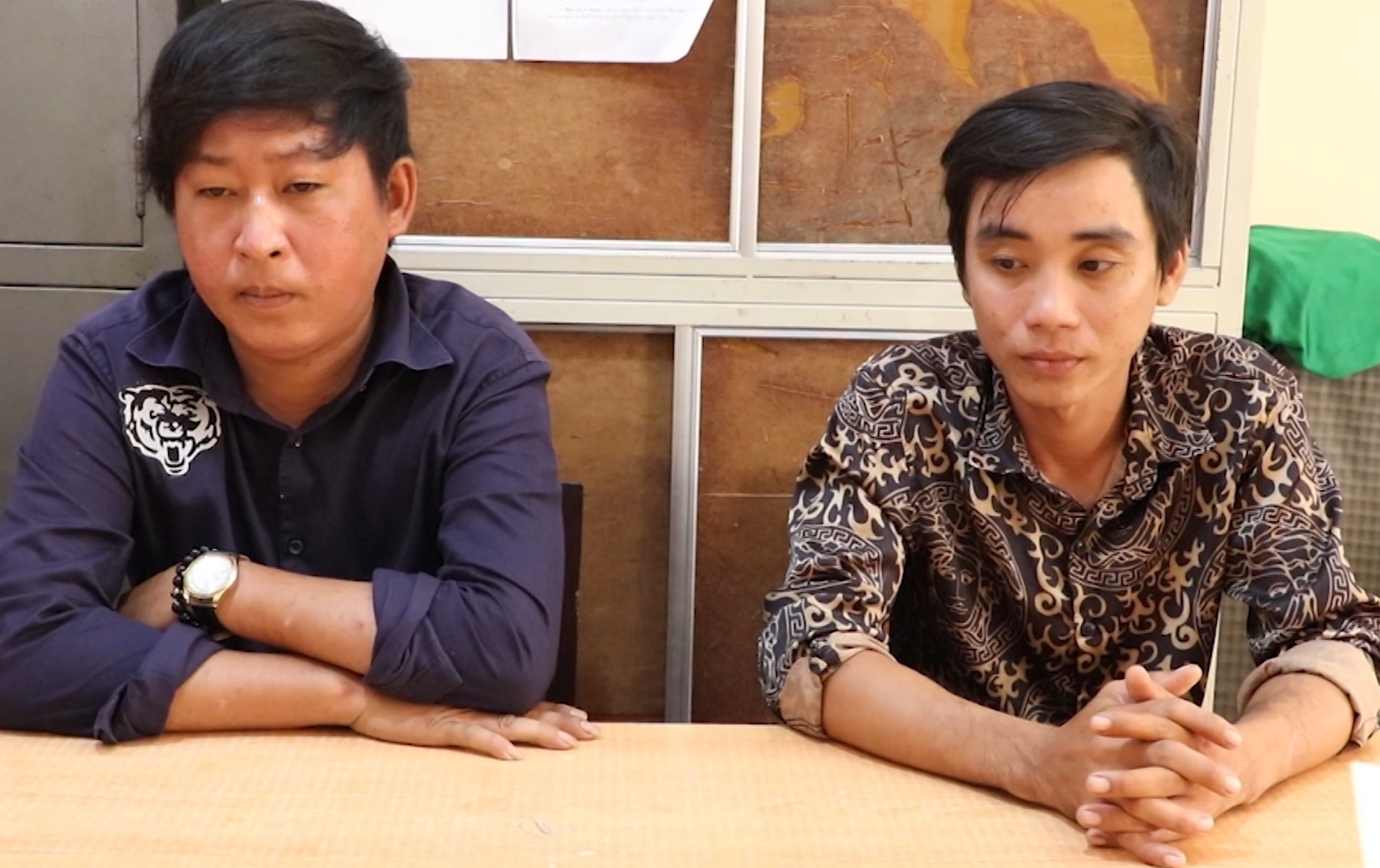 Hai người sản xuất súng trái phép ảnh 1 Hai nguoi san xuat sung trai phep anh 1