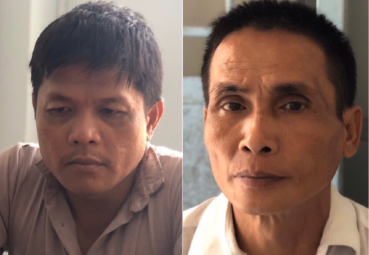 Trinh sat duoi bat 2 ke cuop ve so hinh anh