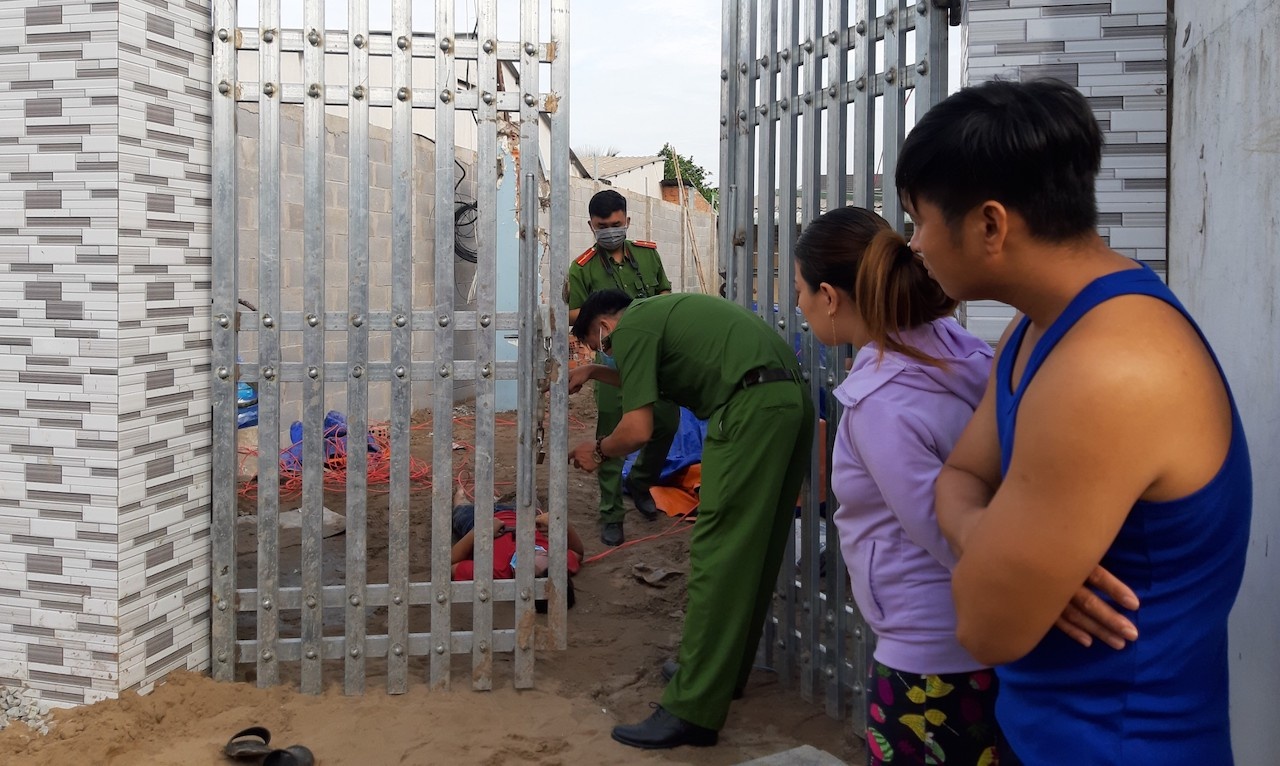 Nam thieu nien bi dien giat chet tai cong trinh hinh anh